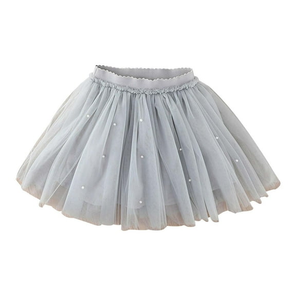 WOYY Girls Tulle Skirt Pettiskirt Tutu Skirt for Baby Kids, Sizes 1-9