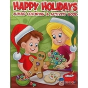 Holiday Christmas Coloring & Activity Book: 64 Pages!!! Christmas Winter Holiday Book!