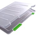 thumbnail image 4 of 1Pcs Clear A4/A5 File Box Document Plastic Storage Box Paper Plastic Case Board Game Storage Containers Magazine Protector File Holder Organizer Box Plastic with Buckle Office School Supplies, 4 of 7