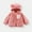 Pink, variant on HOMADLES Toddler Baby Jacket Coat Warm Ear Hooded Baby Kids Fleece Lined Thickening Long Sleeve Outerwear Jacket White 6 Months