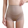 thumbnail image 2 of Pantalones moldeadores de cintura alta para mujer, bragas moldeadoras de entrepierna inferior de algodón transpirable sin cadera, pantalones de encaje a la cadera, 2 of 2