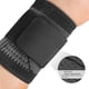 thumbnail image 4 of Protección de muñeca ajustable de compresión de nailon que absorbe el sudor Correa de punto transpirable Protección de muñeca antideslizante Protector antideportivo, 4 of 5