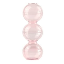 Hesxuno Glass Bubble Flower Base Vase Glass Planter Airplant