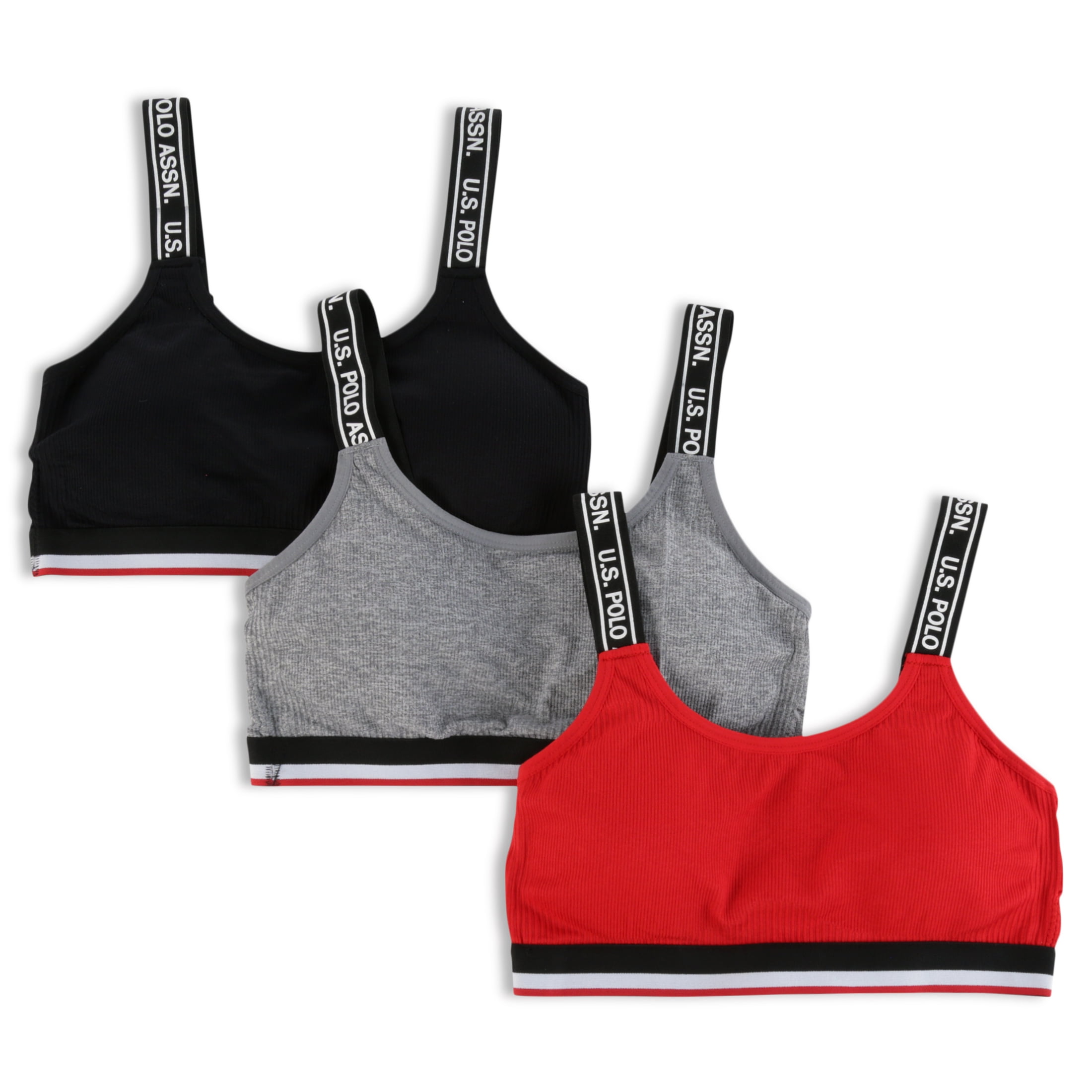 U.S. Polo Assn. TagFree Seamless Comfort Bra Set (Women's Plus Size