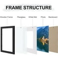 thumbnail image 4 of 10 Pack Picture Frames Collage Wall Decor, Gallery Frame Set for Wall Mounting or Tabletop Display, Photo Gallery Frame Set for Family, Including 2pcs 8x10, 4pcs 5x7, 4pcs 4x6, Black, 4 of 9