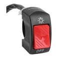 thumbnail image 3 of Bouton de Commande de Phare de Moto Installation Facile Remplace Marche/arrêt Rouge, 3 of 7