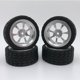 thumbnail image 5 of 4 Uds Upograde Tires para WLTOYS 144001 1:14 RC Crawler Car Accesorios - Sunnimix ruedas de neumáticos de coche rc, 5 of 8
