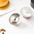 thumbnail image 6 of Stainless Steel Funnel,And Env150 Steel Coffee Stainless Steel Pod Env150 Set Compatible Coffee Set - Fillable Pod And Coffee Cup Fillable Coffee Set - Env150 Coffee With Powder Tamper, 6 of 7