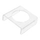 thumbnail image 3 of Soporte de exhibición para balones deportivos, soporte para fútbol, rugby, estable, multiusos, ligero, soporte de almacenamiento para fútbol, soporte Pequeño transparente, 3 of 8