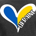 thumbnail image 3 of CafePress - Love Ukraine Heart Long Sleeve T Shirt - Women's Long Sleeve Graphic Tee Casual Fit, 3 of 4