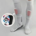 thumbnail image 4 of Visland 1 Pair Football Shin Pads Shock Absorption Mini Shin Guards Lightweight Protective Shin Guards for Soccer Training Games Gift for Football Enthusiasts, 4 of 7