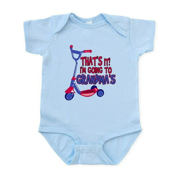 CafePress - Going To Grandma's - Baby Light Bodysuit, Size Newborn - 24 Months