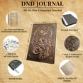 thumbnail image 2 of Diario DnD First Reign con dragón 3D y tapa dura con stickers, 2 of 7