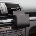 thumbnail image 4 of Bolsa de almacenamiento para automóvil, Bolsa de almacenamiento de ventilación de aire para automóvil de cuero PU, 4 of 5