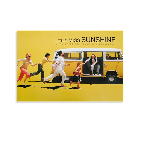 Little Miss Sunshine (4) Movies Poster Wall Art Poster Gifts Bedroom Prints Home Decor Hanging Picture Canvas Painting Posters 16x24inch(40x60cm)