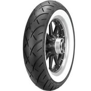 Metzeler ME888 Marathon Ultra Rear Motorcycle Tire MT90B-16 74H Wide White Wall for Harley-Davidson Electra-Glide Ultra Classic FLHT/C/U 1983-2003