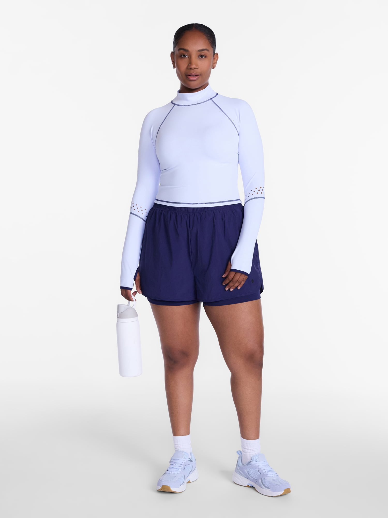 Avia Women’s Running Shorts, 4.75'' Inseam, Sizes XS-XXXL