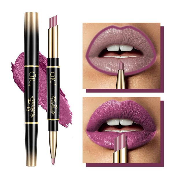 Lápiz labial automático de doble punta CAIROYAR delineador de labios mate Water GXA Z1C3