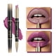 thumbnail image 1 of Lápiz labial automático de doble punta CAIROYAR delineador de labios mate Water GXA Z1C3, 1 of 7