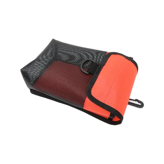 Diving Gear Storage Bag Nylon Utility Bag Mesh Pocket for Underwater Surfing Small Mesh