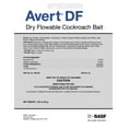 thumbnail image 2 of Avert DF Dry Flowable Cockroach Bait – 1 Case (12 x 30g Tubes) by BASF, 2 of 6