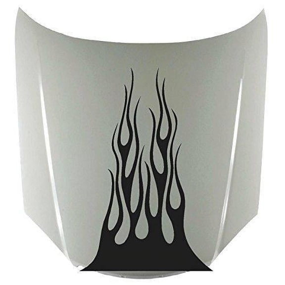 Tribal Flame Fire Car Decals Hood Decal Vinyl Sticker Graphic HF14