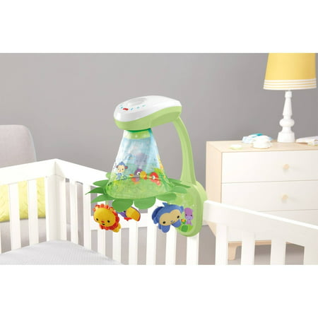 Fisher Price Rainforest Grow With Me Projection Mobile Walmart Com