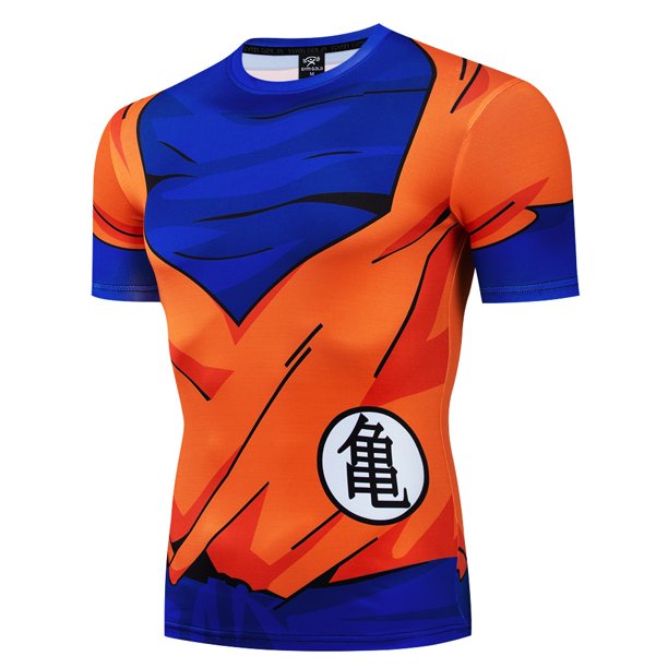 Z Goku Hombres T-shirt 3D Anime De Dibujos Animados Impreso De Los De Manga Corta Casual Cómodo Top Comprender Camisas Deportivaspangjing