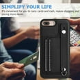 thumbnail image 2 of Dteck Wallet Case for iPhone 8 Plus / iPhone 7 Plus 5.5 Inch with Kickstand Leather Card Holder, Phone Protective Back Cover,Black, 2 of 7