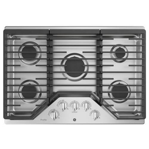 Ge Profile Stainless Steel Pgp7030slss 30 Built In Gas Cooktop Ge Profile Stainless Steel Pgp7030slss
