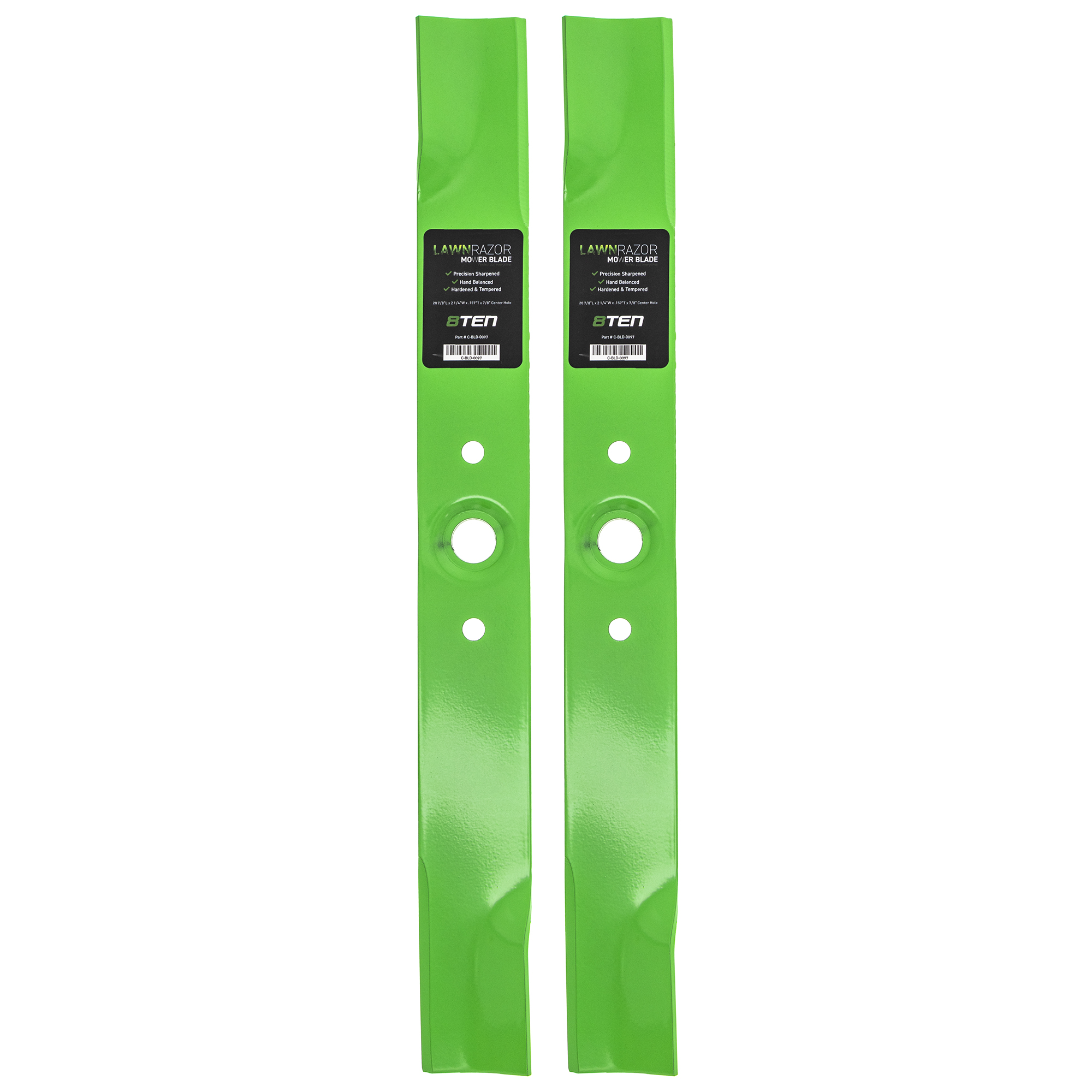 LawnRAZOR High Lift Blade 21 inch for Honda 72511960000 2 Pack 810