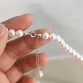 thumbnail image 3 of Gargantillas de perlas naturales de agua dulce Qarigey 32cm estilo elegante joyería ajustable para el cuello, 3 of 6