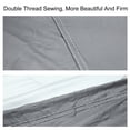 thumbnail image 6 of REGALWOVEN 20-22ft 210D Trailerable Boat Cover Waterproof Fishing Ski Bass Speedboat V-shape Gray, 6 of 7