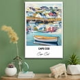 thumbnail image 2 of Cape Cod Travel Canvas Wall Art – Nature-Inspired Travel Decor with Scenic Views Cape Cod Canvas Wall Print – A Captivating Gift for Adventure Seekers, 2 of 5
