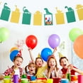 thumbnail image 2 of WHAMVOX  Backdrop for Birthday Party Photo Banner Pull Flower Dinosaur Baby, 2 of 8