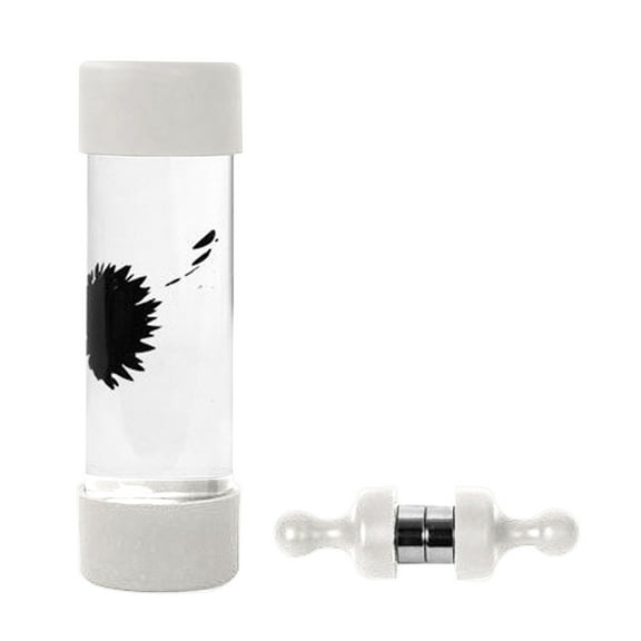 New & Improved Black Colored Ferrofluid Display With Two Small 1ml