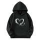 thumbnail image 3 of Sudaderas con capucha para niños y niñas, sudaderas casuales de manga larga, lindas sudaderas de gran tamaño con bolsillo de polar, chaquetas para niñas, 3 of 4