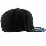 Star Wars Embroidered Logo with Printed Art Flat Bill Snapback Hat