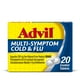 Advil Multi Symptom Cold and Flu Medicine with Ibuprofen - 20 Coated Tablets - image 1 of 13