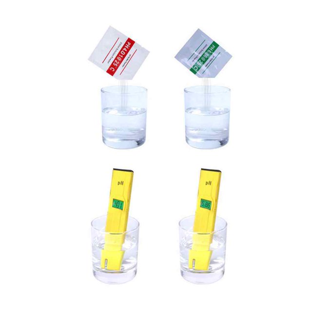 20 Pcs/ensemble Solution de Calibration de Mesure de Mètre de Test PH Mesure de Mètre de Calibration de Mesure de PH Poudre de Tampon de Mètre de Test PH 4.01/6.86 Point de Calibration