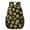 Sunflower Black Pattern, variant on Sunflower and Gingham Pink Pattern 17" Waterproof Oxford School Backpacks for Teens, S-Shape Padded Straps, for School, Travel, Hiking, Camping