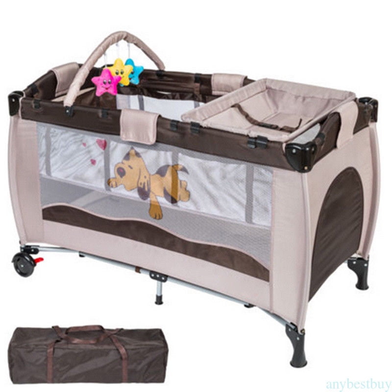 playpen crib walmart