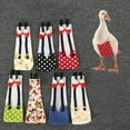 thumbnail image 6 of Visland 2 Pcs Pet Chicken Diapers Duckling Diapers Washable Goose Clothes Reusable Farm Pet Diapers Waterproof Bow Tie Duck Diapers for Poultry, 6 of 7