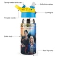 thumbnail image 3 of Zombies 4 Insulated Stainless Steel Water Bottle with Straw Vacuum Water Tumbler Reusable Leak Proof Cup, 3 of 8