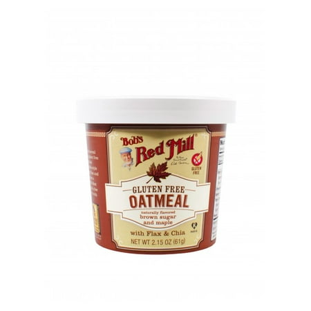 Bob's Red Mill Oatmeal, Maple Brown Sugar, 2.15 Oz, (Best Oatmeal Brand For Pregnancy)