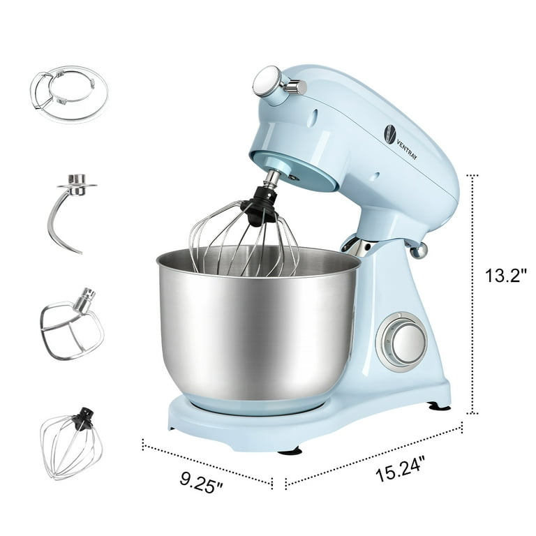 JBG1705 Gvode Food Meat Grinder Attachment for KitchenAid Stand Mixers  Included 2 Sausage Stuffers & 4 grinding plates