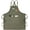 Olive, variant on ONEKISS Apron for Men Women Canvas Aprons with 3 Pockets Cross Back Resistant Work Apron for Cooking