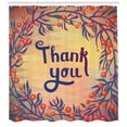 thumbnail image 3 of Ambesonne Nature Shower Curtain, Christmas Theme Flowers, 69"Wx84"L, Multicolor, 3 of 3