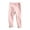 Pink, variant on Zwiiyzr Girls Ankle Length Leggings Fall Winter Elastic Pants Fashion Solid Color Fleece Warm Casual Plush Leggings For 1-9 Years Old Black