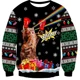 thumbnail image 4 of Suéter navideño con estampado divertido de animales de cabra y mangas largas para hombre 2024, sudaderas de moda para mascotas, gatos y perros, 4 of 5